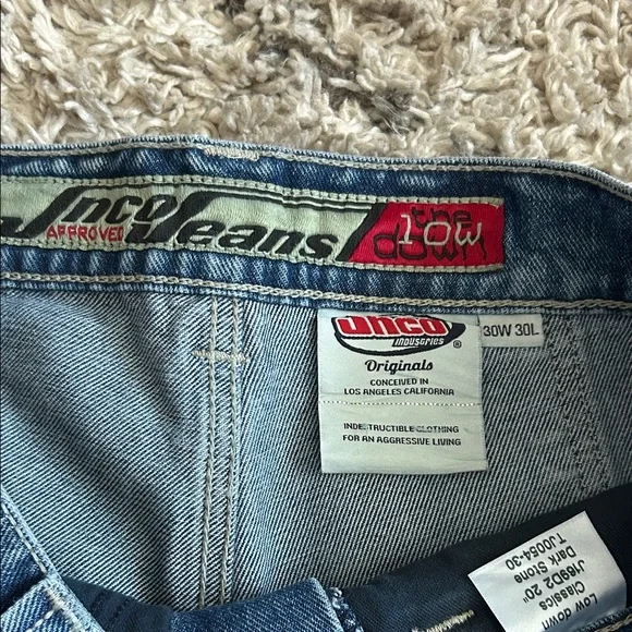 JNCO Classic Blue Relaxed Jeans - Picture 3 of 5